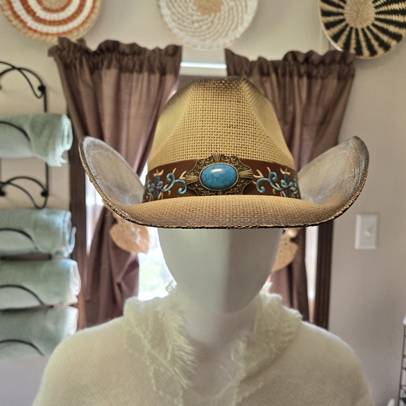NEW! Fedora Cowgirl Hat - Picture 2 of 7